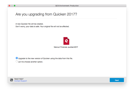 will quicken for mac 2017 import quicken 2012 windows file?